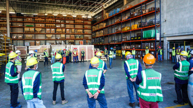 Safety Time Out in Logistics Industry