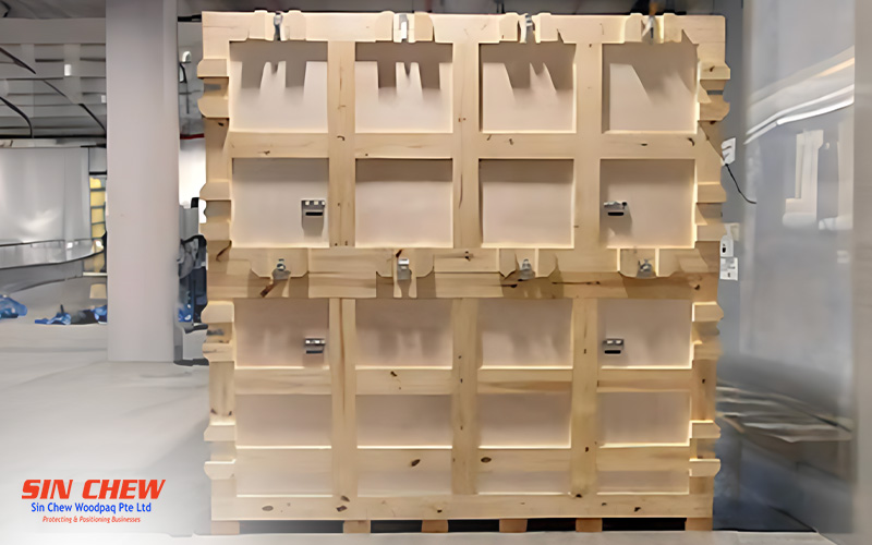 wooden shipping crates